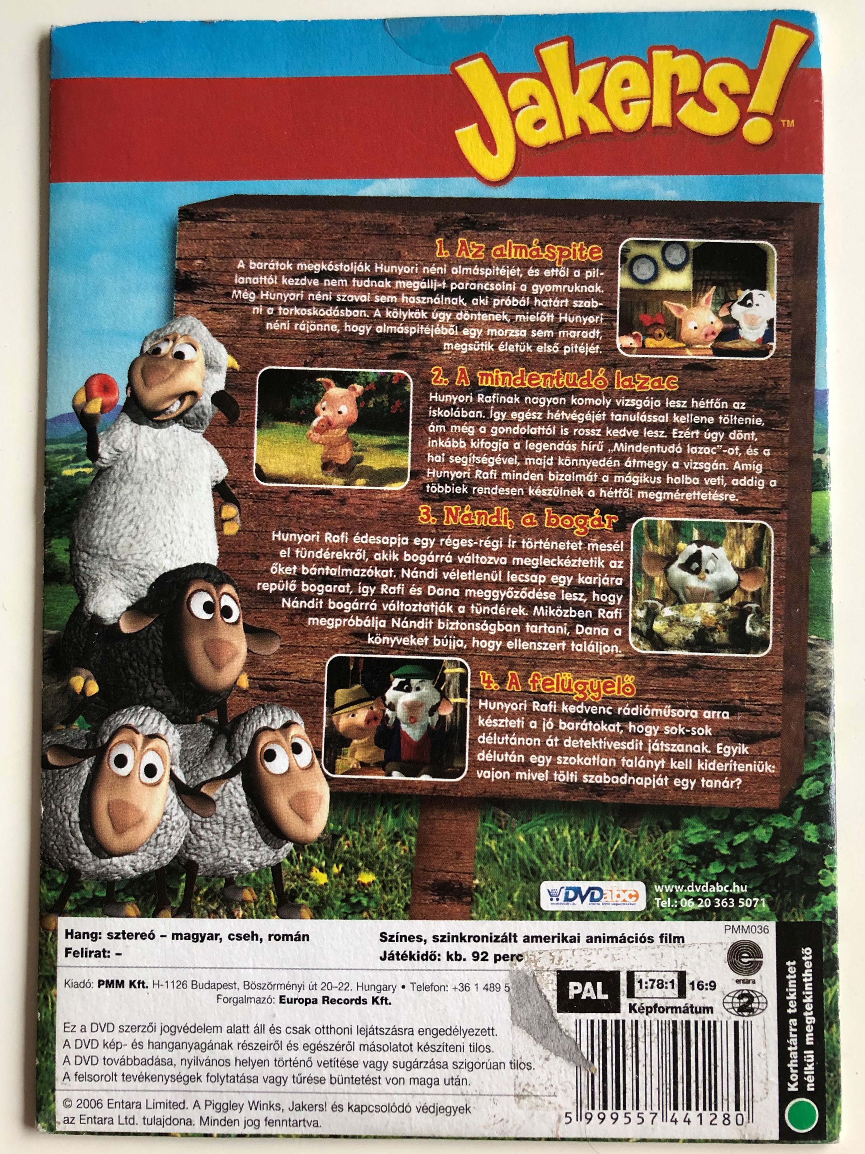 Jakers! The Adventures of Piggley Winks DVD 2003  1.JPG